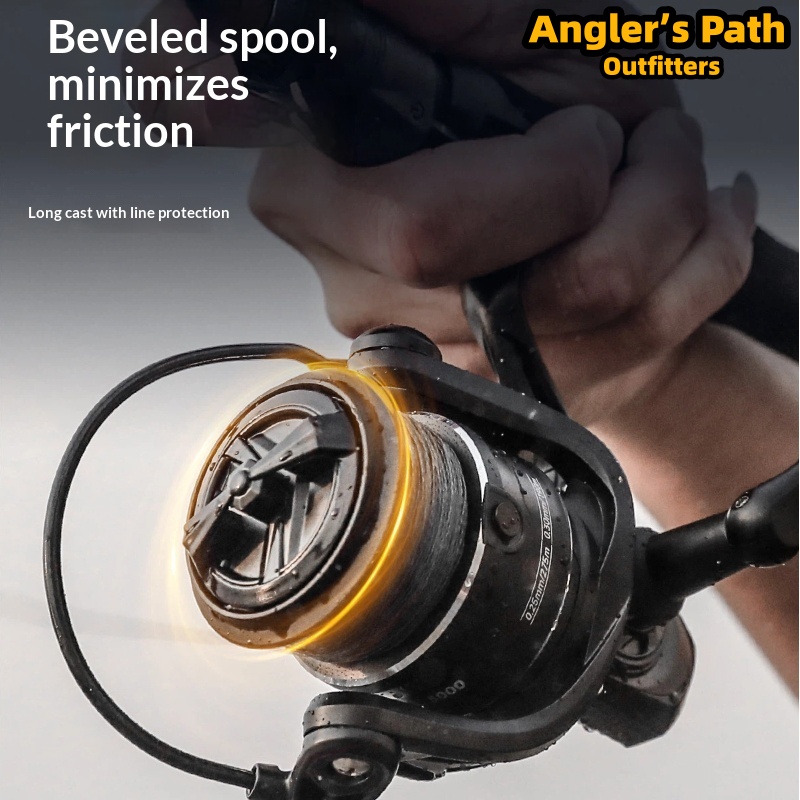 Ice Fishing Reel - Handing M1Pro Spinning Reel Smooth Metal
