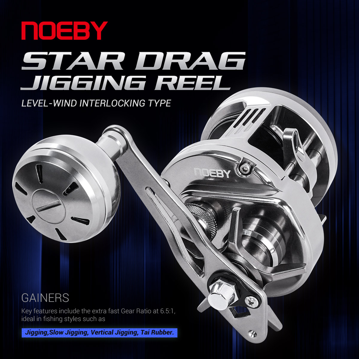 Noeby-Light Metal Jigging Reel - Surf Reel recension och pris