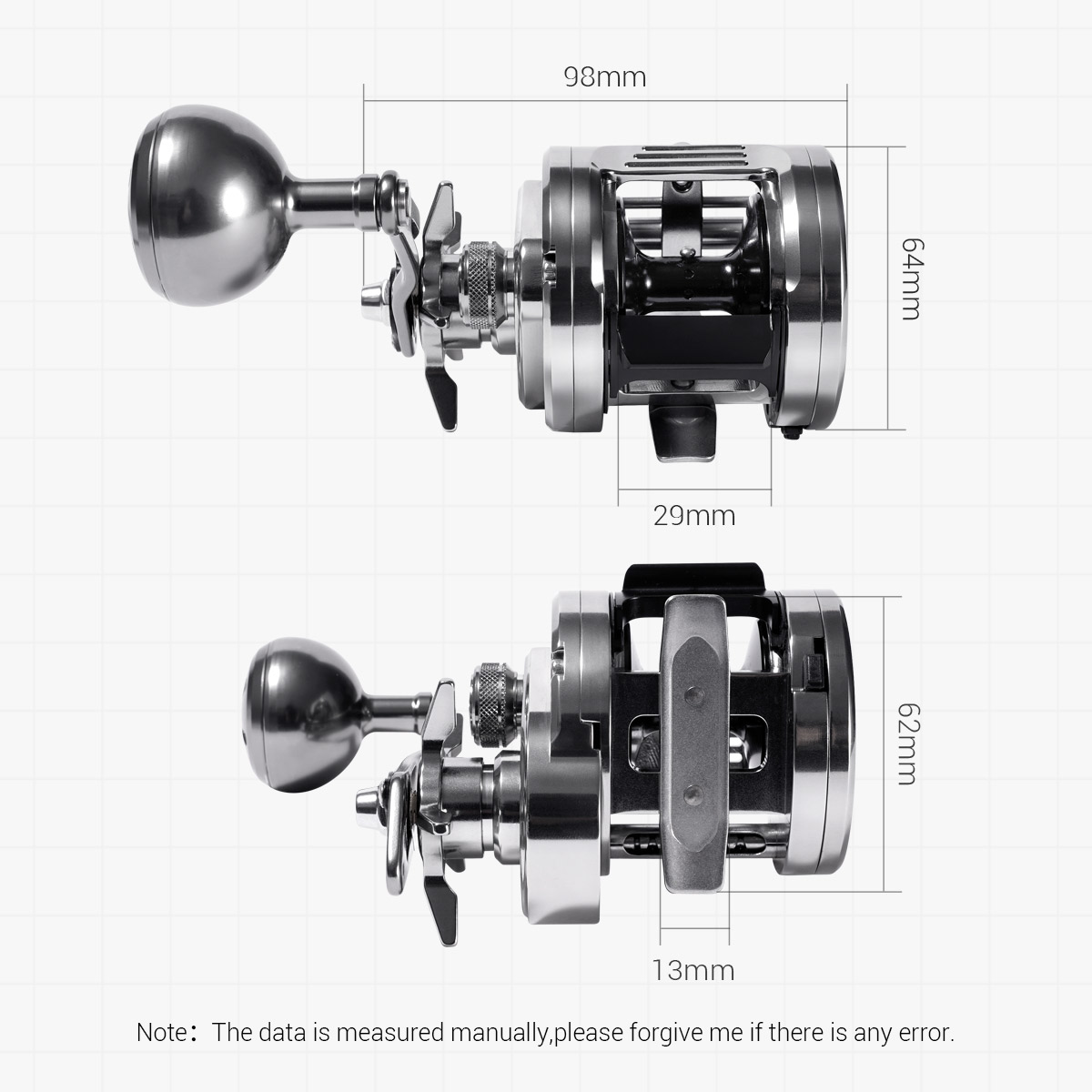 Noeby-Light Metal Jigging Reel - Surf Reel recension och pris