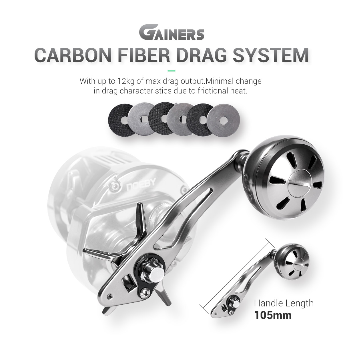 Noeby-Light Metal Jigging Reel - Surf Reel recension och pris