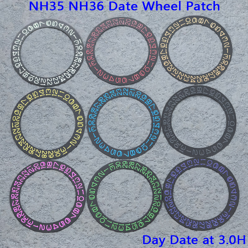 Customized NH35 Movement Date  - Reel Case recension och pris