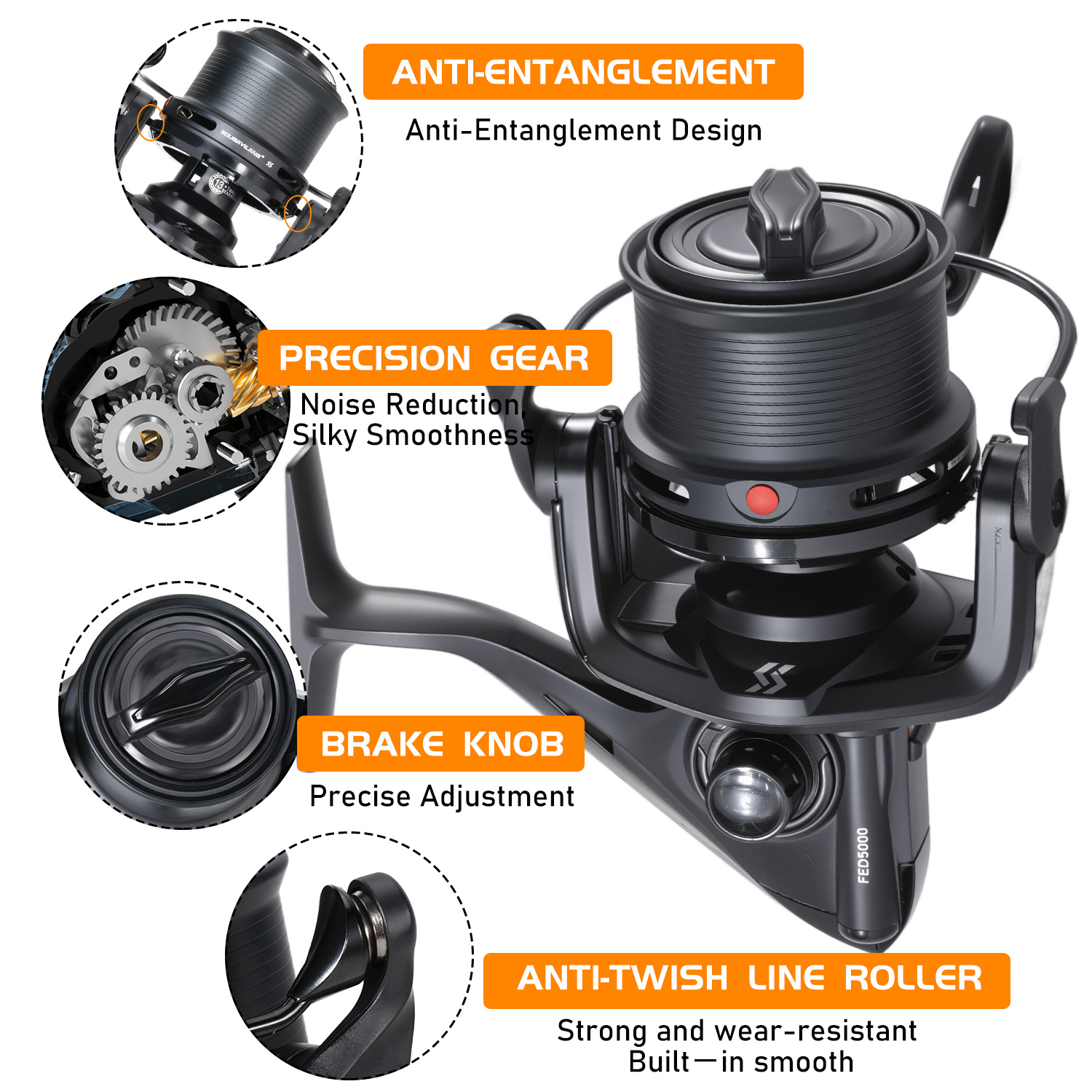 Sougayilang Professional Feede - Surf Reel recension och pris