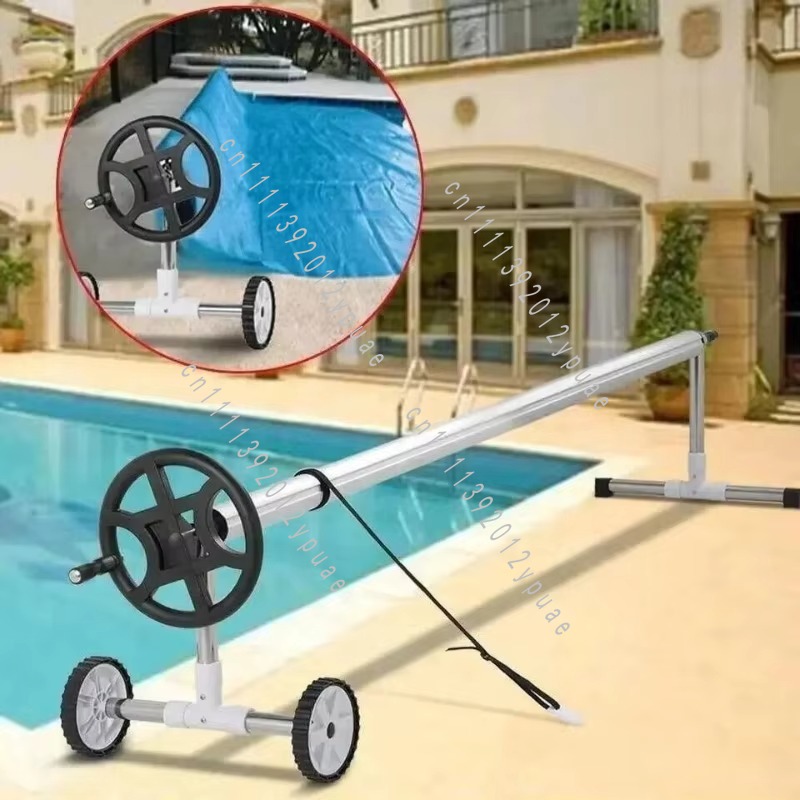 Black Movable Aluminum Pool Co - Reel Cover recension och pris