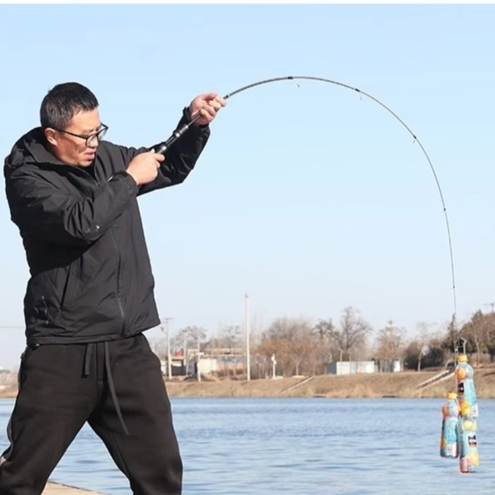 Ultra Short Telescopic Fishing - Ice Fishing Reel recension och pris