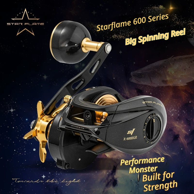 ECOODA Star Flame X 600 Baitca - Trolling Reel recension och pris