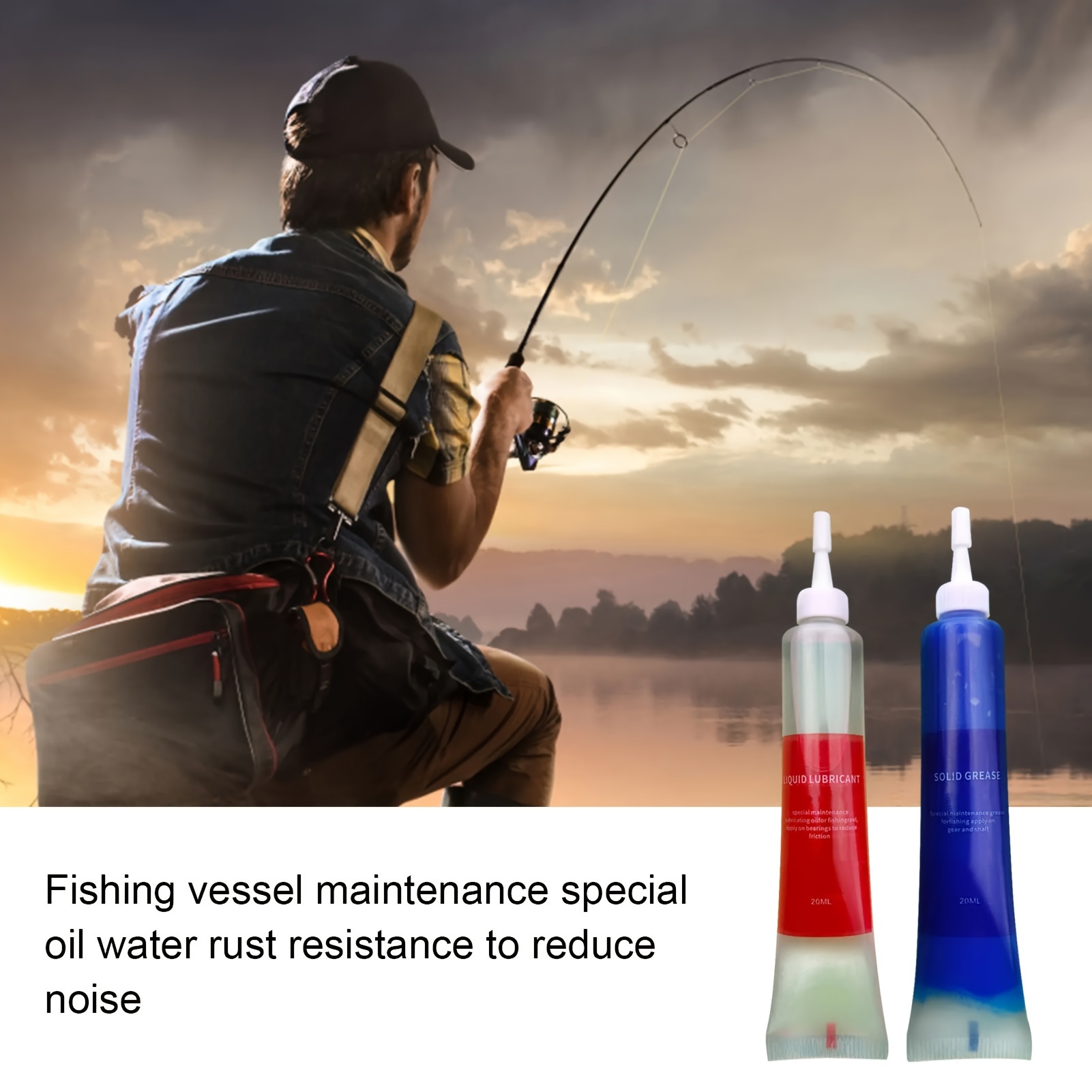 4pcs Fishing Wheel Maintenance - Reel Oil recension och pris