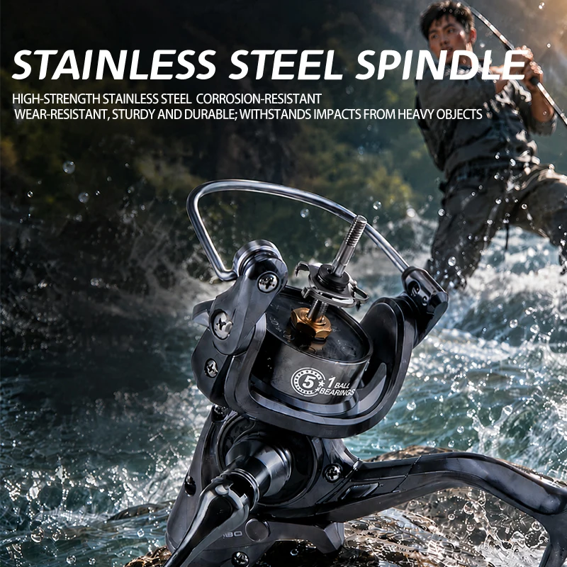 DEUKIO Compact Spinning Reel D - Trolling Reel recension och pris
